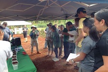 Koon-Hui Wang at CRATE field day